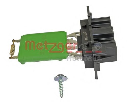 METZGER - 0917108 - Реостат вентилятора салону Fiat Doblo; Opel Corsa D 1.2-1.4Lpg 08.06-