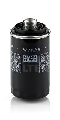 MANN-FILTER - W 719/45 - Фільтр масляний VW 1.8 TFSI/ 2.0 TFSI 04-
