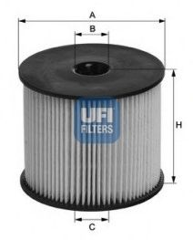 UFI - 26.003.00 - Топливный фильтр
