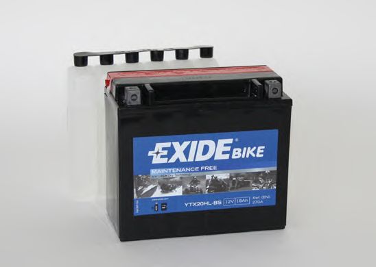 EXIDE - ETX20HL-BS - Аккумулятор   18Ah-12v Exide AGM (ETX20HL-BS) (175х87х155) R, EN270