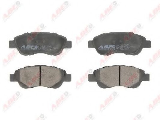 ABE - C12112ABE - Гальмівні колодки дискові перед. Peugeot 107 1,0 05-/Citroen C1 05-/Toyota Aygo 1.4HDI 05-