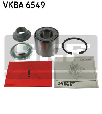 SKF - VKBA 6549 - Пiдшипник ступиці зад. Peugeot Partner 1.6 HDi 90/08-, C4 Picasso 2.0 i 16V/07-, 308 SW 1.6 16V