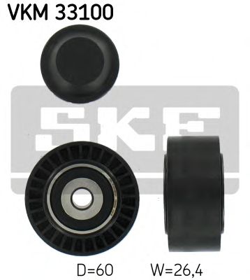 SKF - VKM 33100 - Паразитный / ведущий ролик, поликлиновой ремень