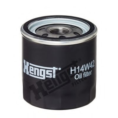 HENGST FILTER - H14W42 - Фільтр масляний Renault Dokker 1.5dCi 12-/Nissan Qashqai 13-