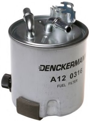 DENCKERMANN - A120316 - Фільтр паливний Renault Megan/Scenic  II 1.5/2.0 dCi 05/05-