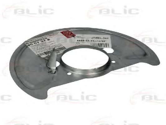 BLIC - 6508-03-9557378P - Отражатель, диск тормозного механизма (Тормозная система)