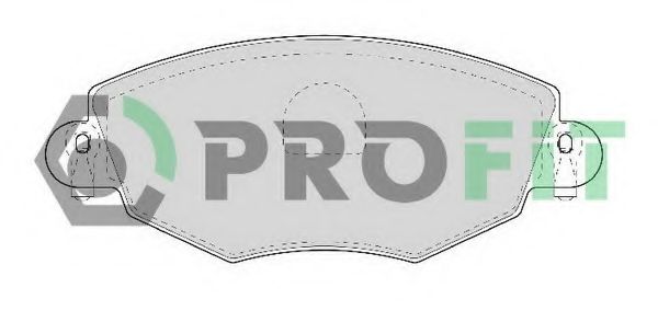 PROFIT - 5000-1425 - Гальмівні колодки дискові перед. Ford Mondeo 1.8/2.0/2.5 00-