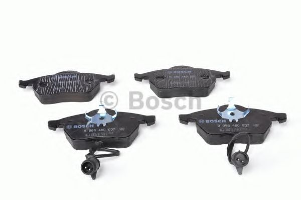 BOSCH - 0 986 460 937 - Гальмівні колодки перед. Audi 100 91-94, A6 94-97