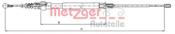 METZGER - 10.7509 - Трос ручного гальма