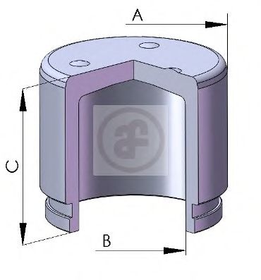 Поршень, корпус скобы тормоза (Тормозная система)