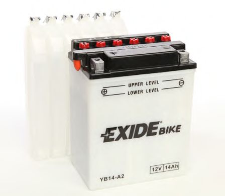 EXIDE - EB14-A2 - Аккумулятор   14Ah-12v Exide (EB14-A2) (134х89х166) L, EN145