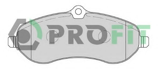 PROFIT - 5000-1771 - Колодки гальмівні дискові
