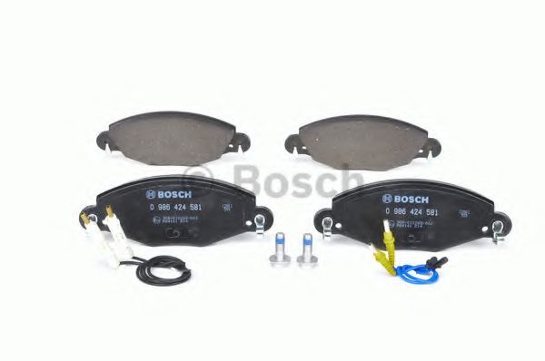 BOSCH - 0 986 424 581 - Гальмівнi колодки дисковi Citroen C5 2,2HDI-3,0 01-