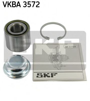 SKF - VKBA 3572 - Підшипник ступиці зад. (стопорне кільце, кришка) Opel Agila 00- Suzuki Ignis 03- Wagon R+ 03-