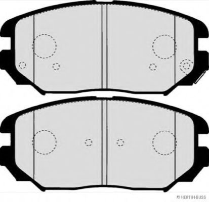 HERTH+BUSS JAKOPARTS - J3600544 - Колодки гальмівні дискові передні HYUNDAI, KIA (вир-во Jakoparts)