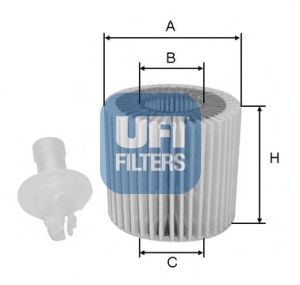 UFI - 25.116.00 - Масляный фильтр