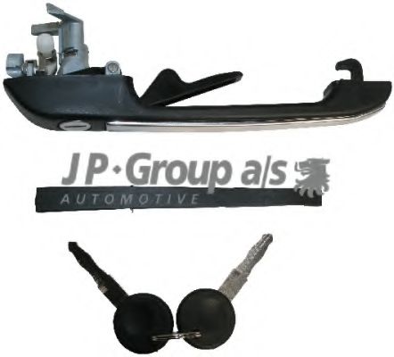 JP GROUP - 1187100670 - Ручка дверей передня ліва VW Golf/Passat 83-88