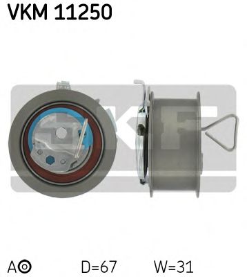 SKF - VKM 11250 - Ролик паска приводного VW Passat/Bora/Caddy 1.9TDI 00-