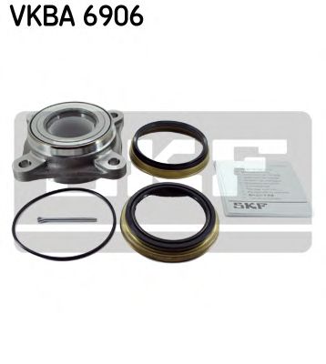 SKF - VKBA 6906 - Підшипник ступиці перед. 54x91x52 (з кільцем ABS) Toyota LandCruiser "120" 4.0I 24V 03.01/ 3.0TDI 16V 02.09-