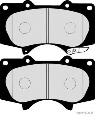HERTH+BUSS JAKOPARTS - J3602109 - Колодки гальмівні дискові передні TOYOTA (вир-во Jakoparts)