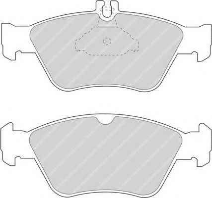 FERODO - FDB1049 - Колодки гальм. передні Mercedes 202/210 2.0-2.5D 95-