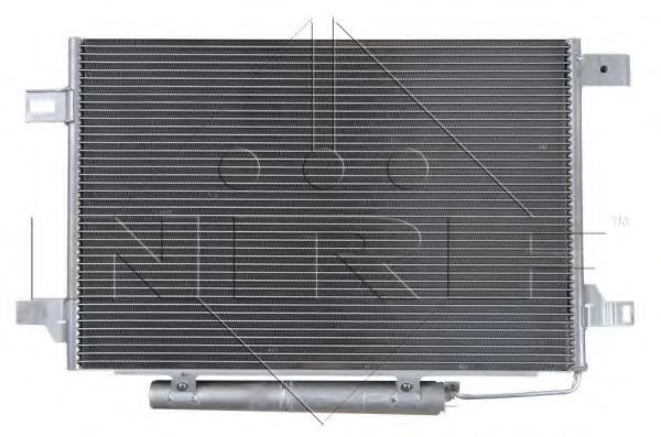 NRF - 35758 - Радіатор кондиціонера MB W169/W245