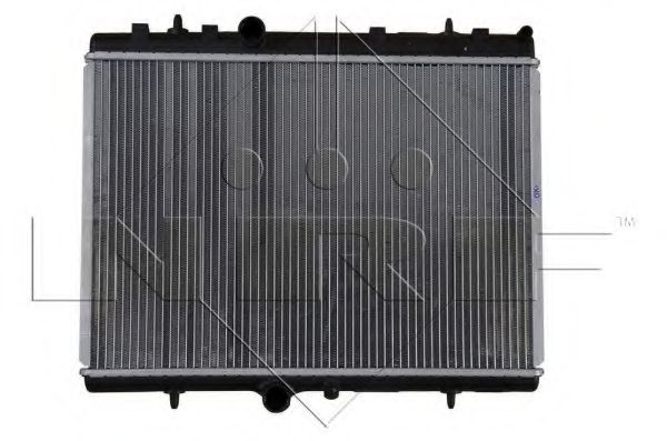 NRF - 50437 - Радіатор охолодження двигуна Citroen C2, C2. C3 Picasso, C4 .Peugeot 1007, 2008 I, 207, 208, 208 I 1.0-2.0 05.01-