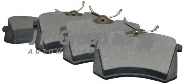 JP GROUP - 1163706310 - Гальмівні колодки дискові зад. Citroen/Peugeot/Renault/VAG (17mm)