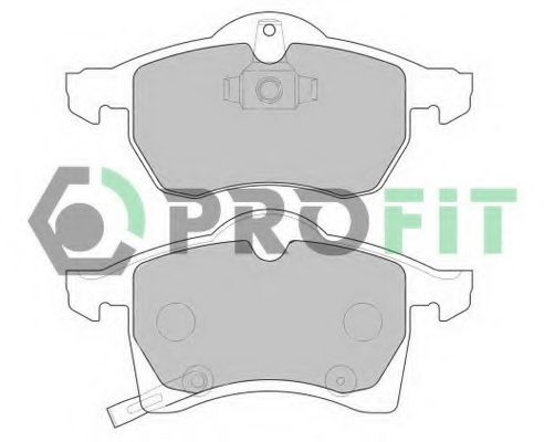 PROFIT - 5000-1295 - Гальмівні колодки дискові перед. Opel Astra 1.8-2.0 16v /2.0D 98-