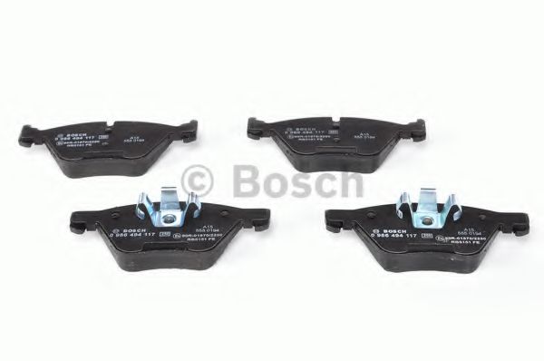 BOSCH - 0 986 494 117 - Гальмівнi колодки дисковi перед, BMW 3 (E90/E90N) 320d 05-/X1 (E84) 09-