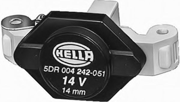 HELLA - 5DR 004 242-051 - Реле-регулятор генератора Bosch (14,5V) (нов.вид)