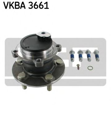 SKF - VKBA 3661 - Ступиця з підшипн. (ABS+) Ford Focus II, C-Max 10.03-