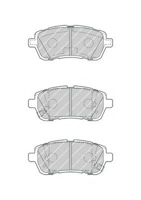 FERODO - FDB4426 - Колодки гальмівні дискові