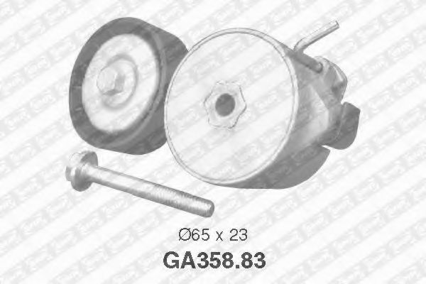 SNR - GA358.83 - Натяжник паска Fiat Punto 1.4 09-