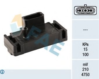 FAE - 15001 - Датчик вакуума (тиску) Citroen/Daewoo/Opel/Renault/Volvo