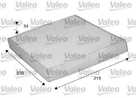 VALEO - 715581 - Фильтр, воздух во внутренном пространстве (Отопление / вентиляция)