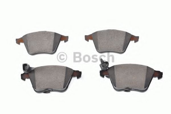 BOSCH - 0 986 494 104 - Гальмівні колодки дискові перед, Audi A4 1.6-3.2FSi/A6 III/A6 Quattro III 4.2 04- /T-5