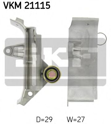 SKF - VKM 21115 - Натяжник паска приводного VW Golf 1.8/1.8T 96-/Sharan 1.8 97-  (AGU/AGN/AUM/AUQ)