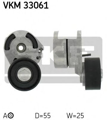 SKF - VKM 33061 - Натяжник паска приводного Ford/Citroen/Peugeot 1.4/1.6HDi  01-