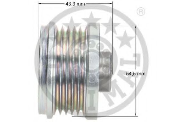 OPTIMAL - F5-1095 - Механізм вільного ходу генератора