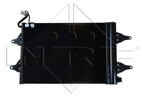 NRF - 35480 - Радіатор кондиціонера з осушувачем Skoda Octavia 05-