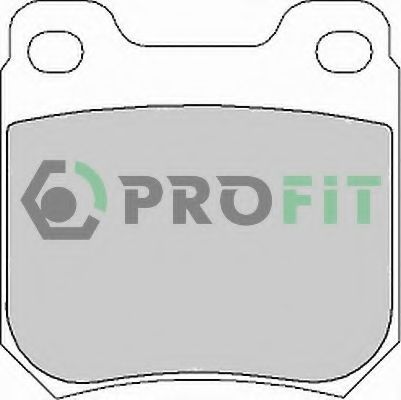 PROFIT - 5000-1117 - Колодки гальмівні дискові