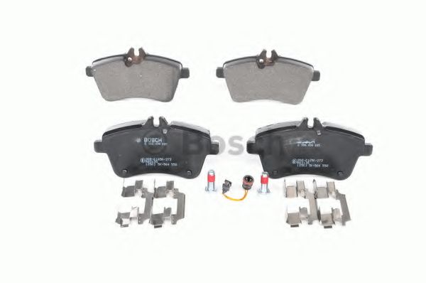 BOSCH - 0 986 494 085 - К-кт гальмівних накладок перед. DB klasa B (W245) B 200 05-