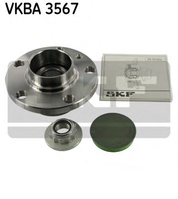 SKF - VKBA 3567 - Ступиця зад. ABS+  (5 отв.) VAG A1/A2/Ibiza/Fabia/Fox/Polo 99-