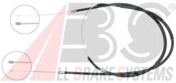 A.B.S. - K16835 - Трос ручного тормоза  Boxer/Ducato/Jumper (01-11)