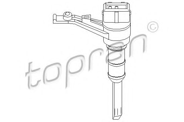 TOPRAN - 109 665 - Датчик довжини шляху Audi A4, A6// VW Passat 1.9,2.5ITD 97- (6,5 ступ)