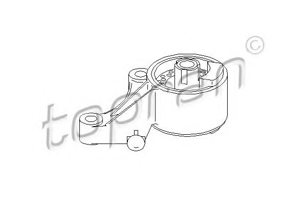 Опора двигуна передн. Opel Astra G, Zafira  2.0TD