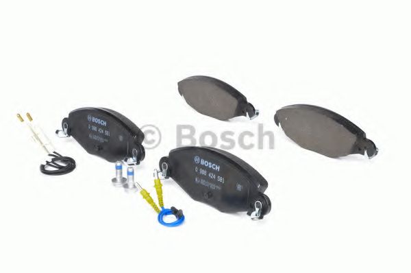 BOSCH - 0 986 424 581 - Гальмівнi колодки дисковi Citroen C5 2,2HDI-3,0 01-