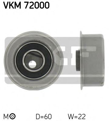 SKF - VKM 72000 - Ролик паска приводного Nissan Sunny 1,3/1,5 81-90