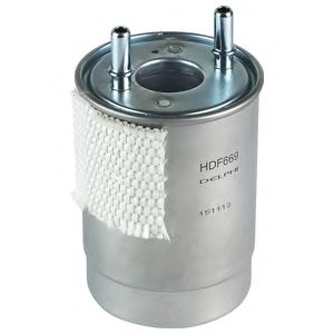 DELPHI - HDF669 - Фільтр паливний Renault Megane 1.5-2.0DCI 08-